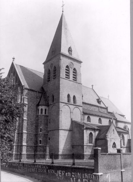 Sint - Lambertuskerk Centrum anno 1946